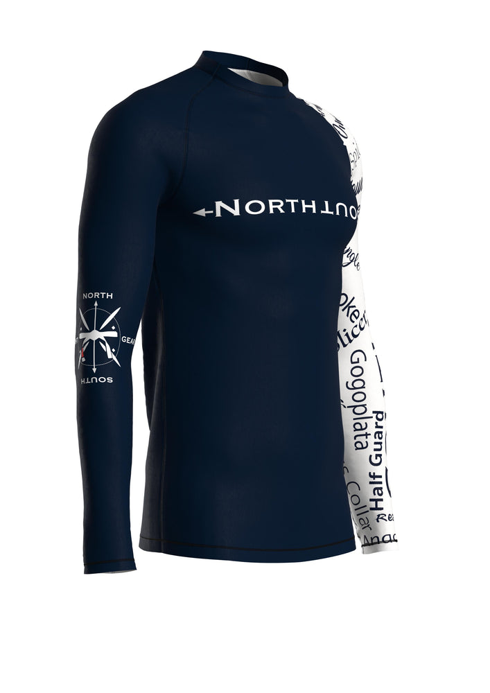 Navy Multi Choke Rash Guard