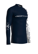 Navy Multi Choke Rash Guard