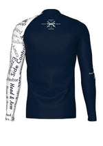 Navy Multi Choke Rash Guard