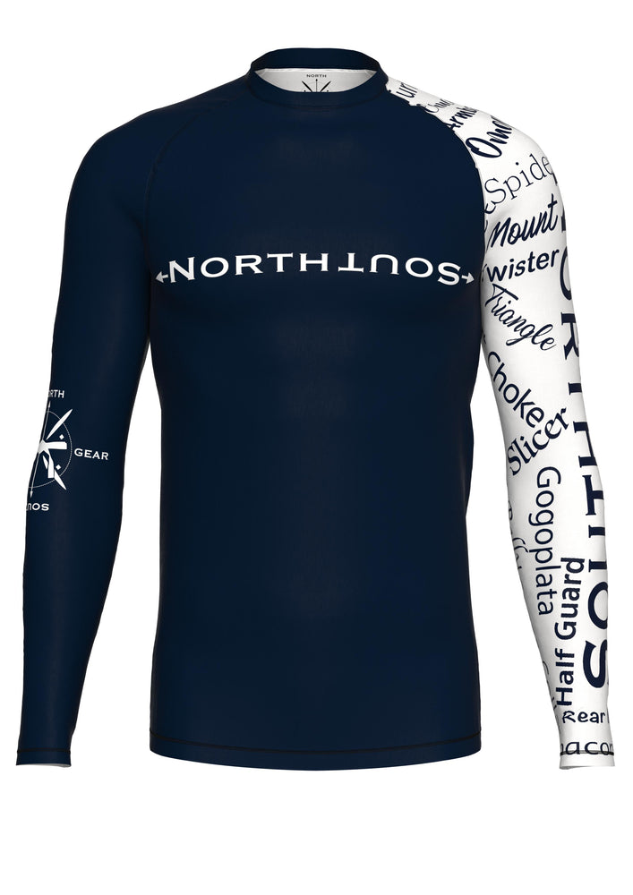 Navy Multi Choke Rash Guard