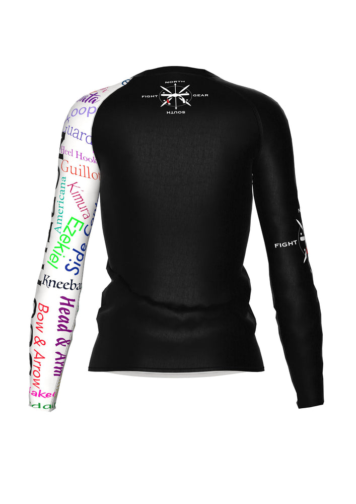 Colored Multi Choke Rash Guard