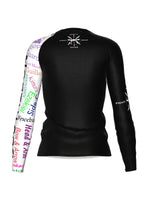 Colored Multi Choke Rash Guard