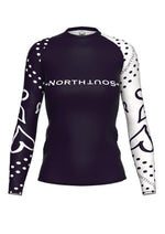 Long Sleeve Plum Hearts Rash Guard
