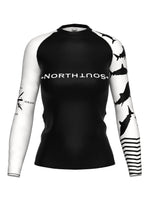 Women's Belted Shark Rash Guard