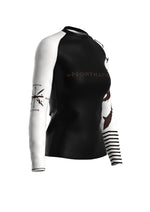 Women's Belted Shark Rash Guard