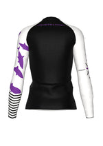 Women's Belted Shark Rash Guard