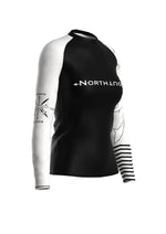 Women's Belted Shark Rash Guard