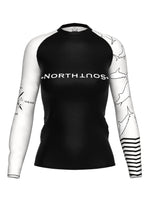 Women's Belted Shark Rash Guard