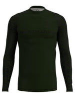 Green Tribal Rash Guard