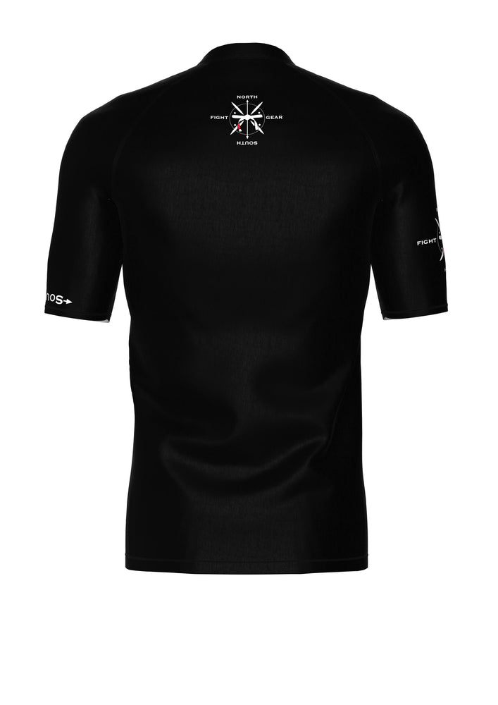 Short Sleeve Classic Black Rash Guard