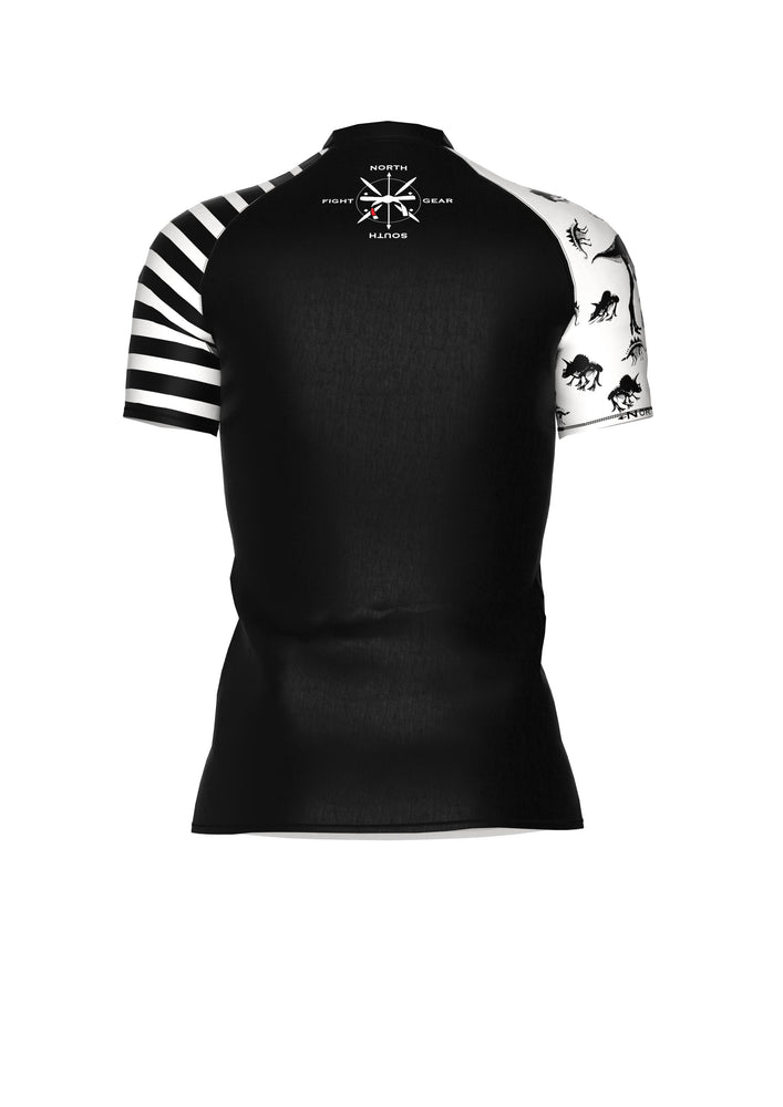 Short Sleeve Dino Rash Guard