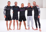 Men's Belted Long Sleeve Shark Rash Guard