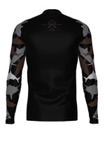 Men's Belted Long Sleeve Shark Rash Guard