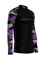 Men's Belted Long Sleeve Shark Rash Guard