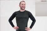 Green Tribal Rash Guard