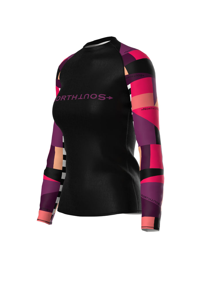Striped Geo Rash Guard
