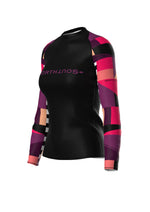 Striped Geo Rash Guard