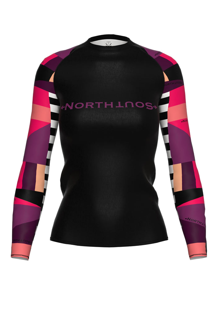 Striped Geo Rash Guard