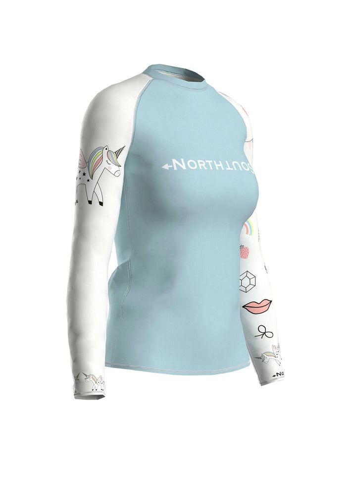 Long Sleeve Unicorn Rash Guard