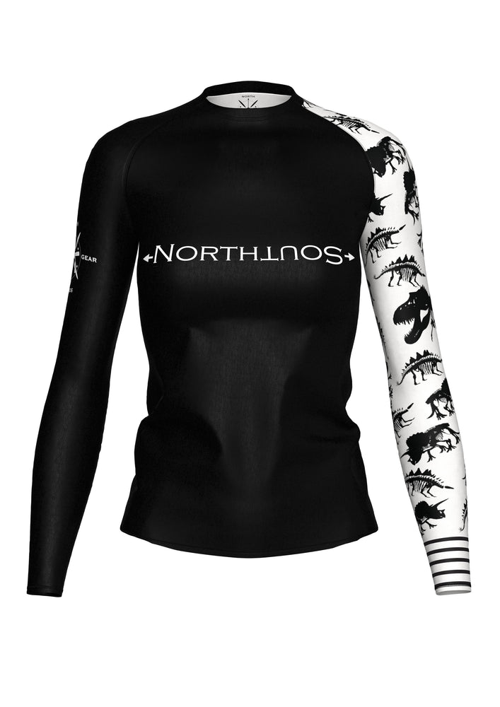 Long Sleeve Dino Rash Guard