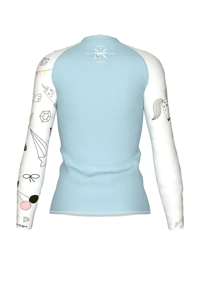 Long Sleeve Unicorn Rash Guard