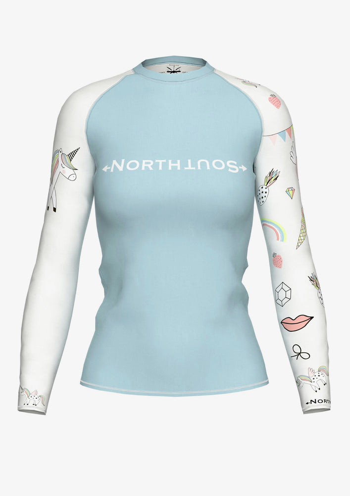 Long Sleeve Unicorn Rash Guard